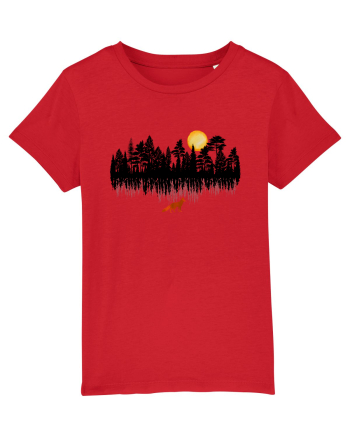 Vulpe in padure Red