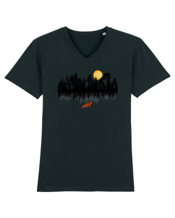 Vulpe in padure Black