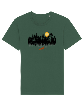 Vulpe in padure Bottle Green