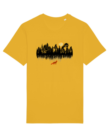 Vulpe in padure Spectra Yellow
