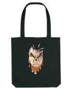 Rotten Brand -  Evil skull head with worms Sacoșă textilă