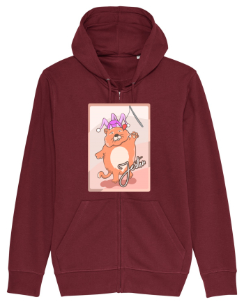 Rotten Brand - Jester Cat Burgundy