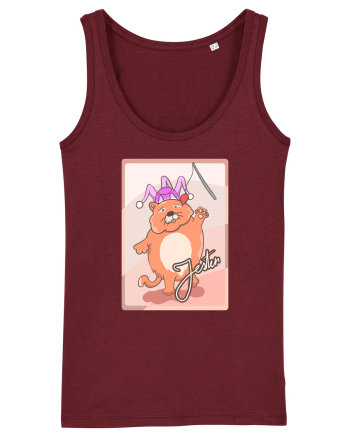 Rotten Brand - Jester Cat Burgundy