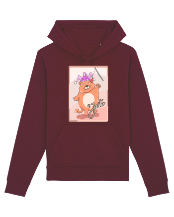 Rotten Brand - Jester Cat Burgundy