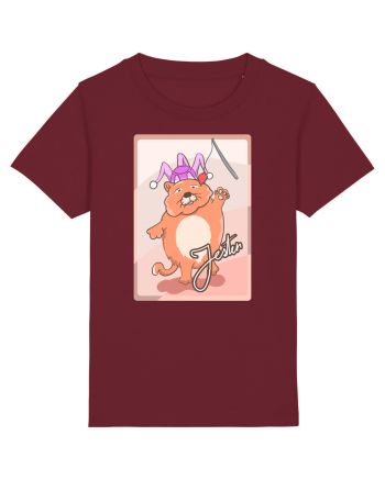 Rotten Brand - Jester Cat Burgundy