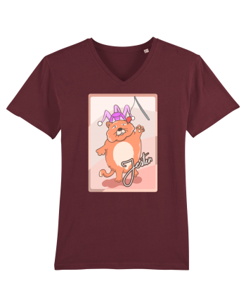 Rotten Brand - Jester Cat Burgundy