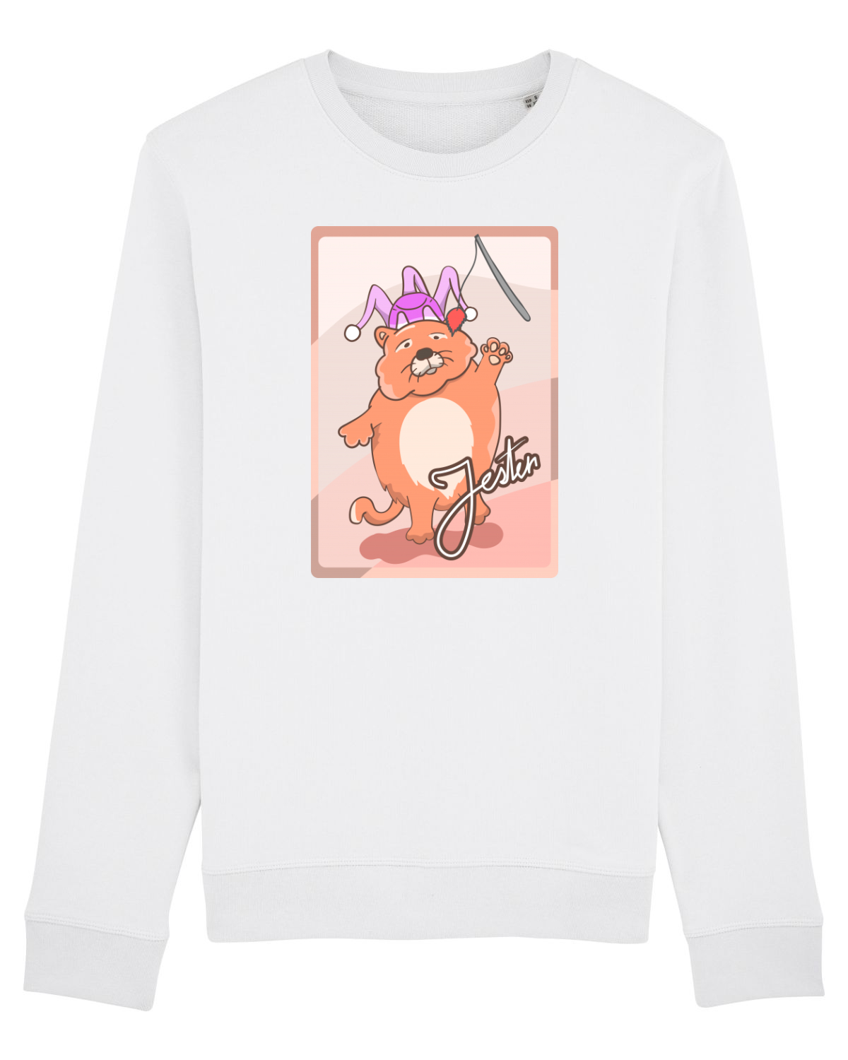 Bluză mânecă lungă Unisex Rise White