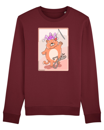 Rotten Brand - Jester Cat Burgundy