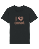Iubesc chisca Tricou mânecă scurtă Unisex Rocker