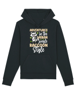 Adventures in the urban jungle Raccoon Style Hanorac Unisex Drummer