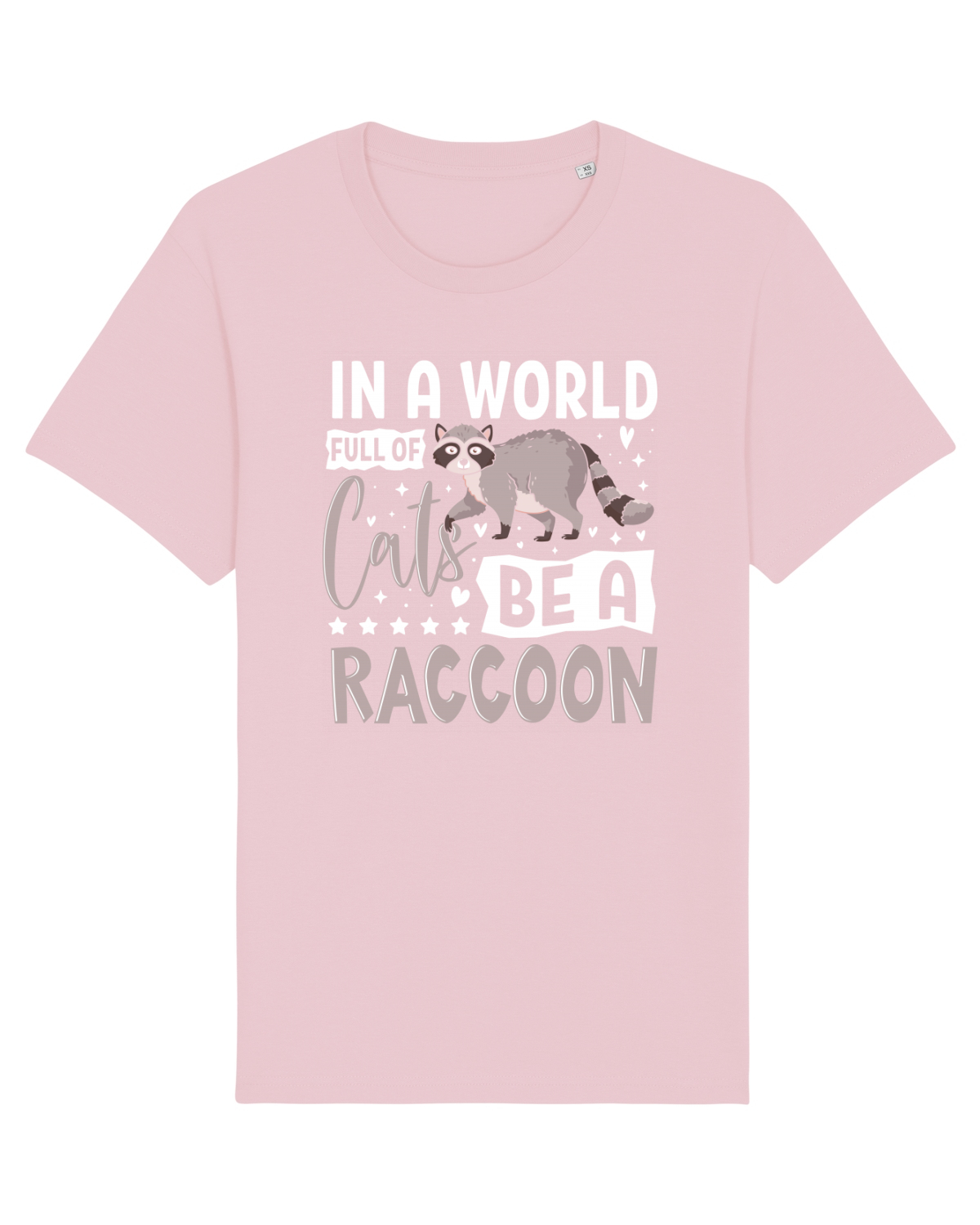 Tricou mânecă scurtă Unisex Rocker Cotton Pink