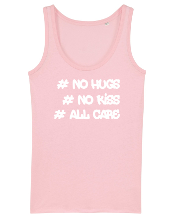 No Hugs Cotton Pink