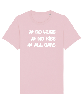 No Hugs Cotton Pink