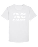 No Hugs Tricou mânecă scurtă guler larg Bărbat Skater