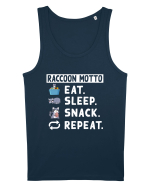 Raccoon motto, Eat Sleep Snack Repeat Maiou Bărbat Runs