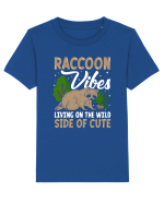 Raccoon vibes living on the wild side of cute Tricou mânecă scurtă  Copii Mini Creator
