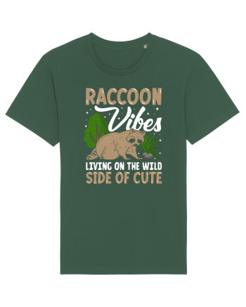 Raccoon vibes living on the wild side of cute Bottle Green