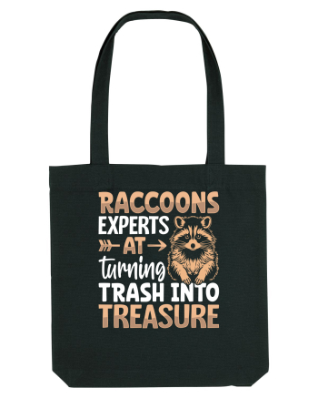 Raccoons experts at turning trash into treasure Black