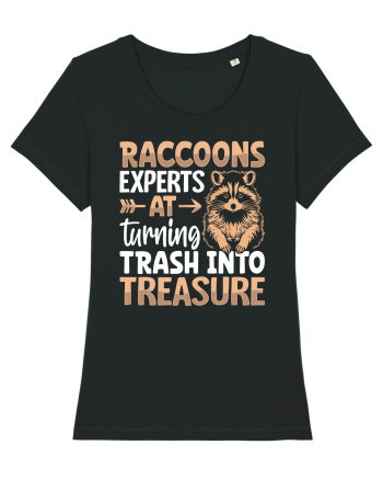 Raccoons experts at turning trash into treasure Black