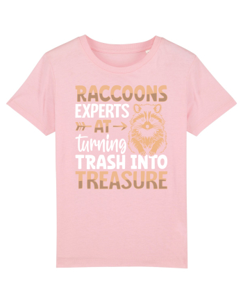 Raccoons experts at turning trash into treasure Cotton Pink