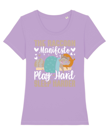 The raccoon manifesto, Play hard, Sleep harder Lavender Dawn