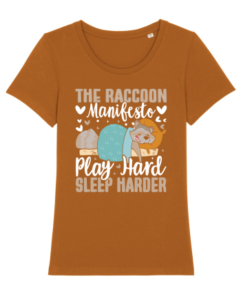 The raccoon manifesto, Play hard, Sleep harder Roasted Orange