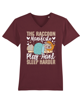 The raccoon manifesto, Play hard, Sleep harder Burgundy