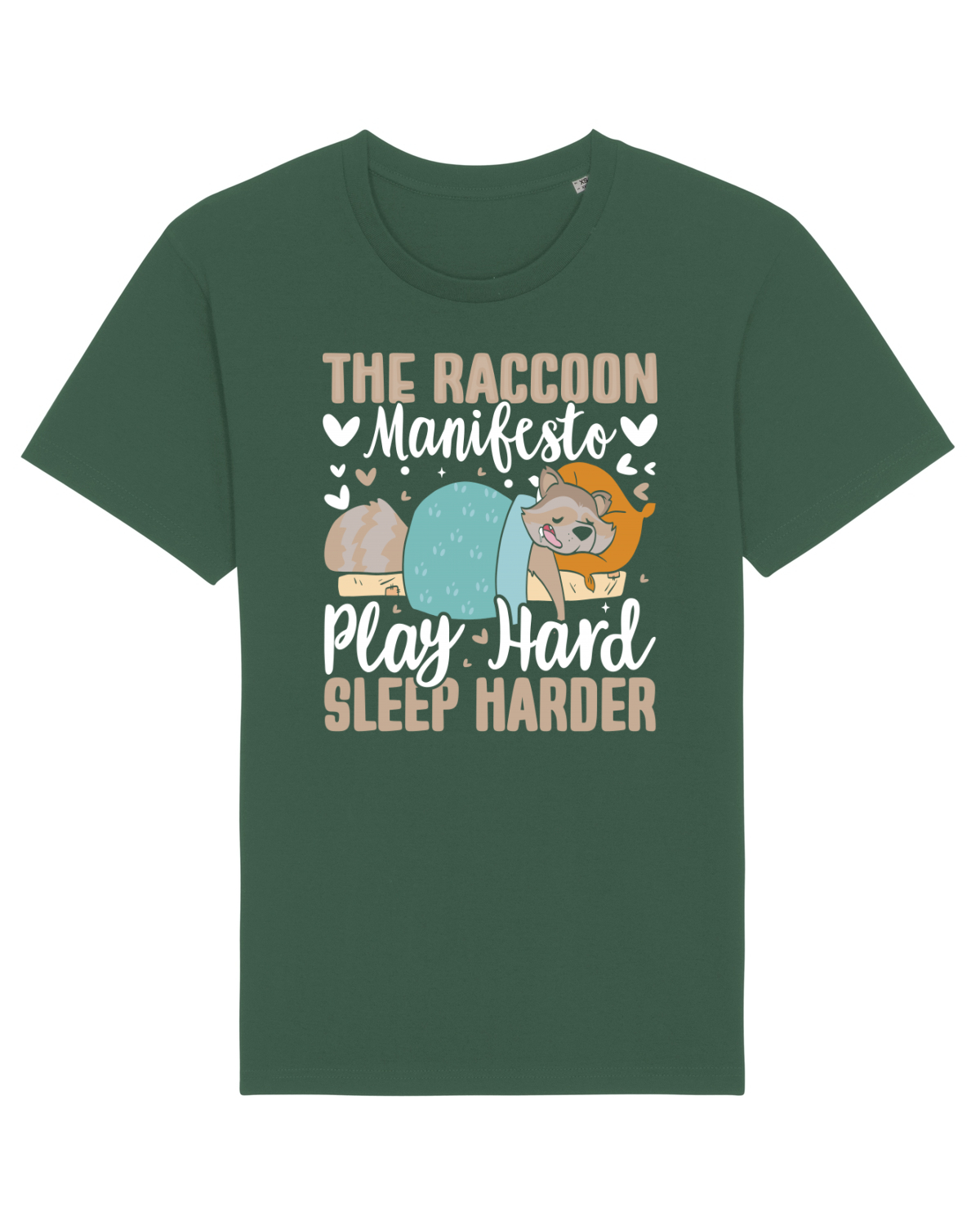 Tricou mânecă scurtă Unisex Rocker Bottle Green