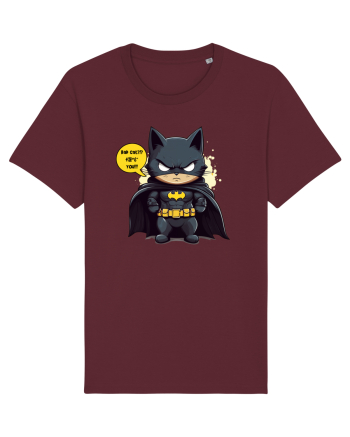 BAD CAT? BATCAT! Burgundy