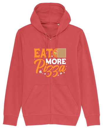 Eat More Pizza Carmine Red