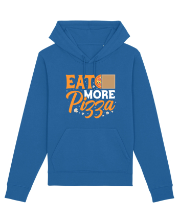 Eat More Pizza Royal Blue