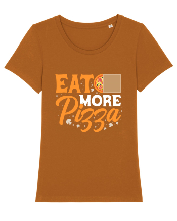 Eat More Pizza Roasted Orange