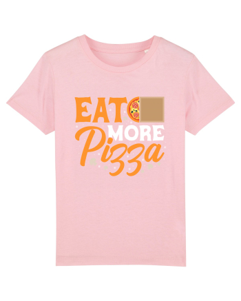 Eat More Pizza Cotton Pink
