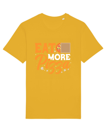Eat More Pizza Spectra Yellow