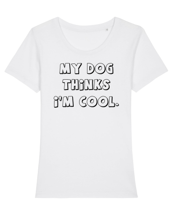 My dog White