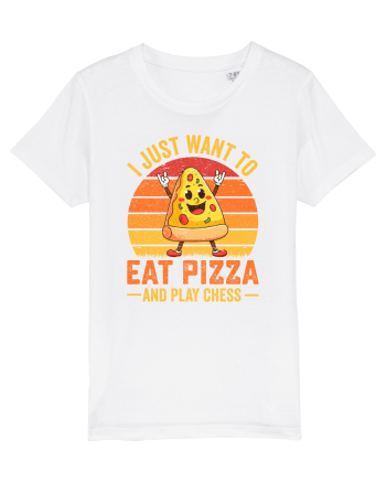 I just want to eat pizza and play chess White