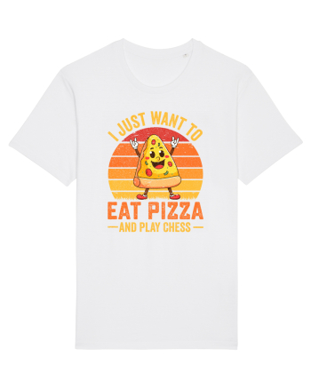 I just want to eat pizza and play chess White