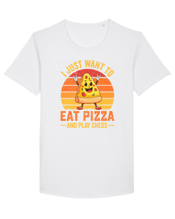 I just want to eat pizza and play chess White