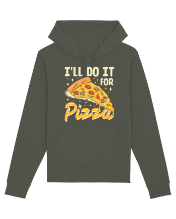 I'll Do It For Pizza Khaki