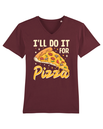 I'll Do It For Pizza Burgundy