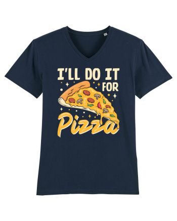 I'll Do It For Pizza French Navy