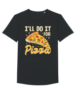 I'll Do It For Pizza Tricou mânecă scurtă guler larg Bărbat Skater