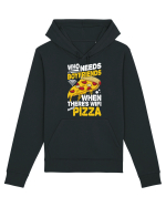 Who needs boyfriends when there's wifi and pizza Hanorac Unisex Drummer