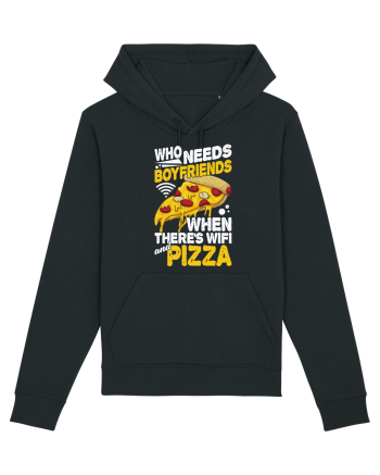 Who needs boyfriends when there's wifi and pizza Black