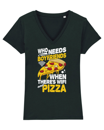 Who needs boyfriends when there's wifi and pizza Black