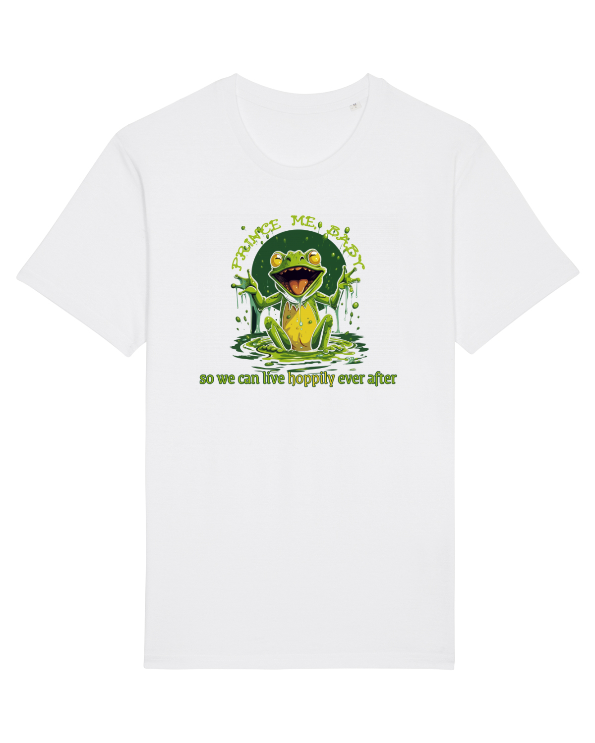 Tricou mânecă scurtă Unisex Rocker White