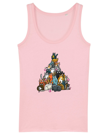 Sărbătoarea felinelor Cotton Pink