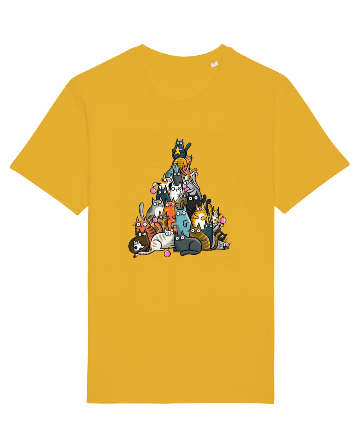 Tricou mânecă scurtă Unisex Rocker Spectra Yellow