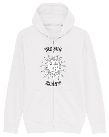 The sun White