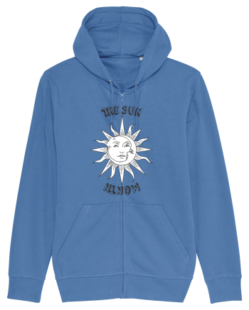 The sun Bright Blue